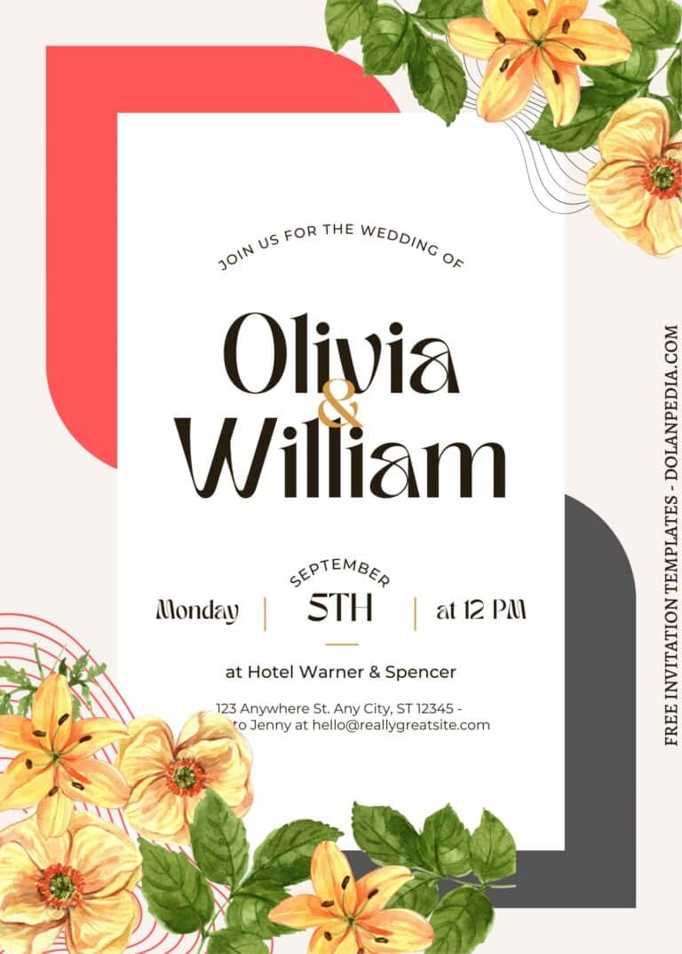 FREE PRINTABLE - 11+ Refined Spring Garden Editable Canva Templates F