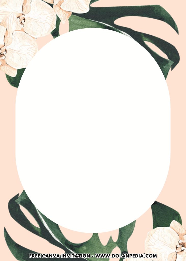 Free and Editable Aesthetic Boho Chic Greenery Invitation Templates Made in Canva. Customize Online for free