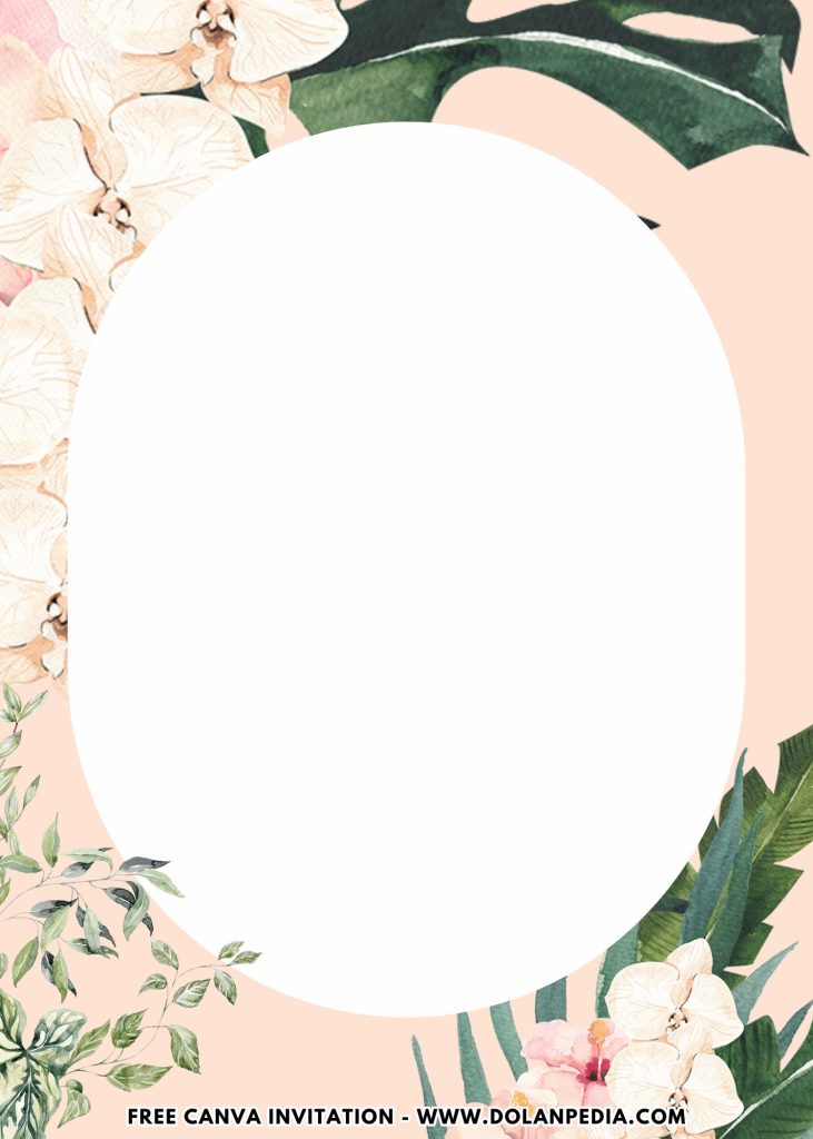 Free and Editable Lovely Boho Chic Greenery Invitation Templates Made in Canva. Customize Online for free