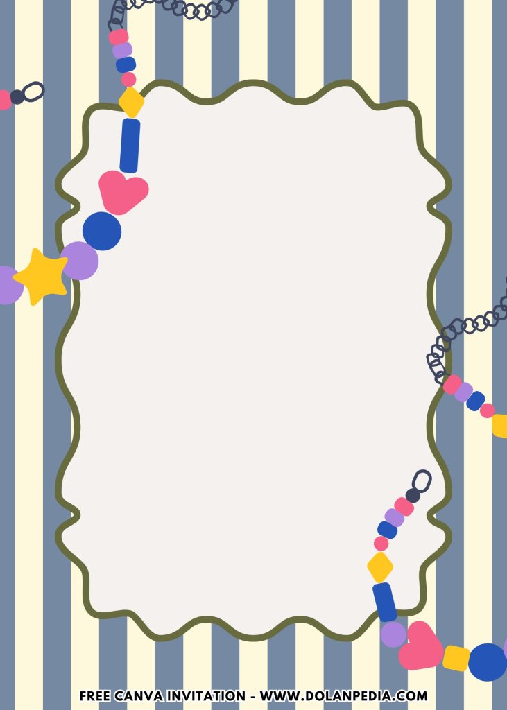 Free and Editable Lovely Cute Charm Bar Girl Party Invitation Templates Made in Canva. Customize Online for free