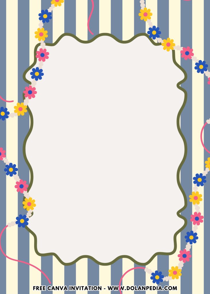 Free and Editable Colorful Charm Bar Girl Party Invitation Templates Made in Canva. Customize Online for free