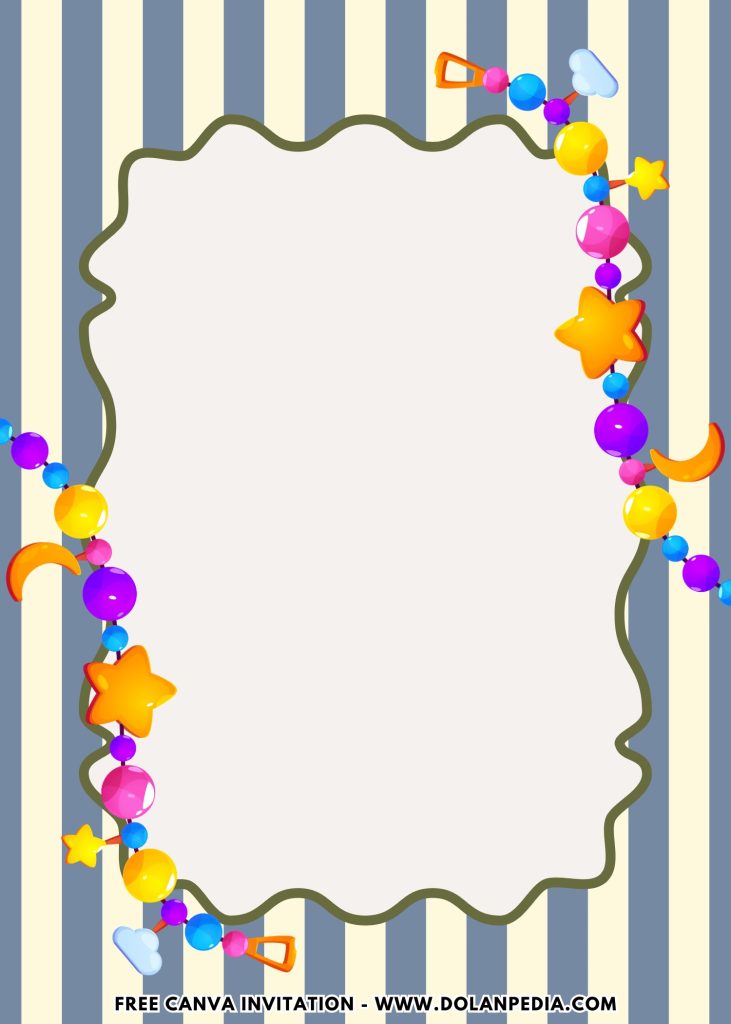 Free and Editable Colorful Charm Bar Girl Party Invitation Templates Made in Canva. Customize Online for free