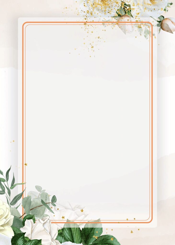 Free and Editable Chic Spring Garden Wedding Invitation Templates Made in Canva. Customize Online for free