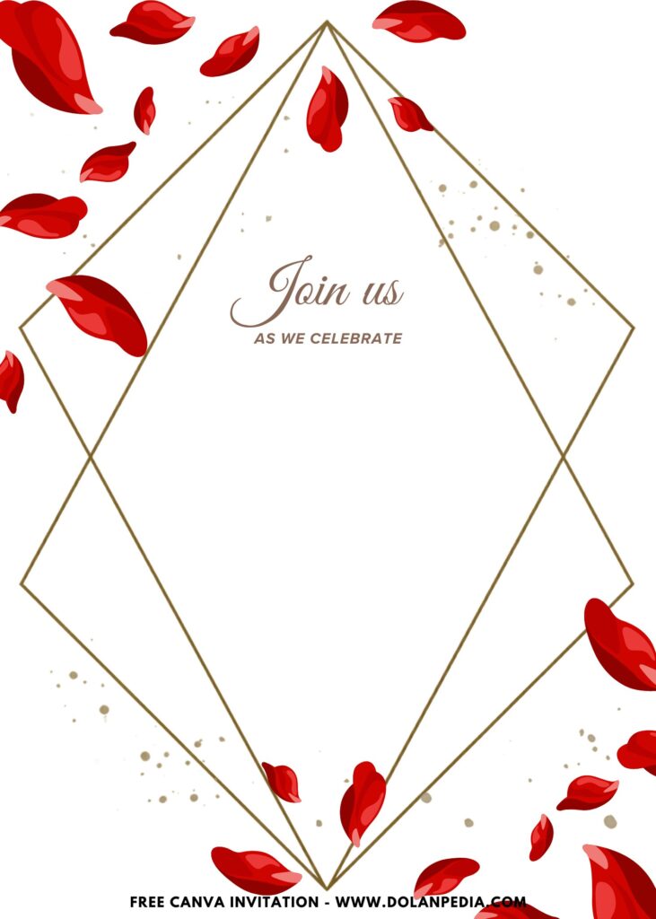 Free and Editable Aesthetic Vintage Rose First Birthday Invitation Templates Made in Canva. Customize Online for free