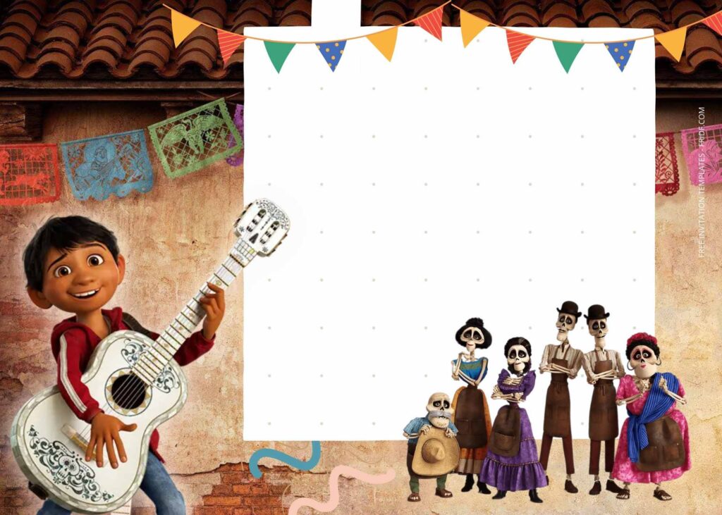 FREE 9+ Musical Day Coco Birthday Invitation Templates - fridf. free ...