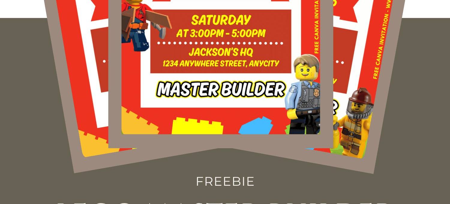 FREE Fun Lego City Builder Invitation Template - fridf. free pdf ...