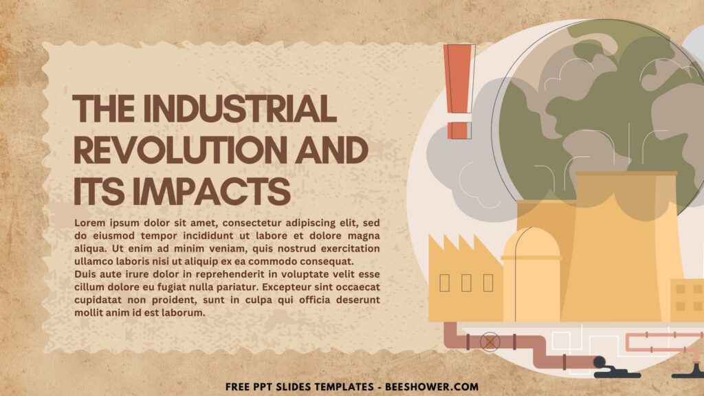 (Free Canva Template) Fun History Class PPT Slides Templates - Beeshower