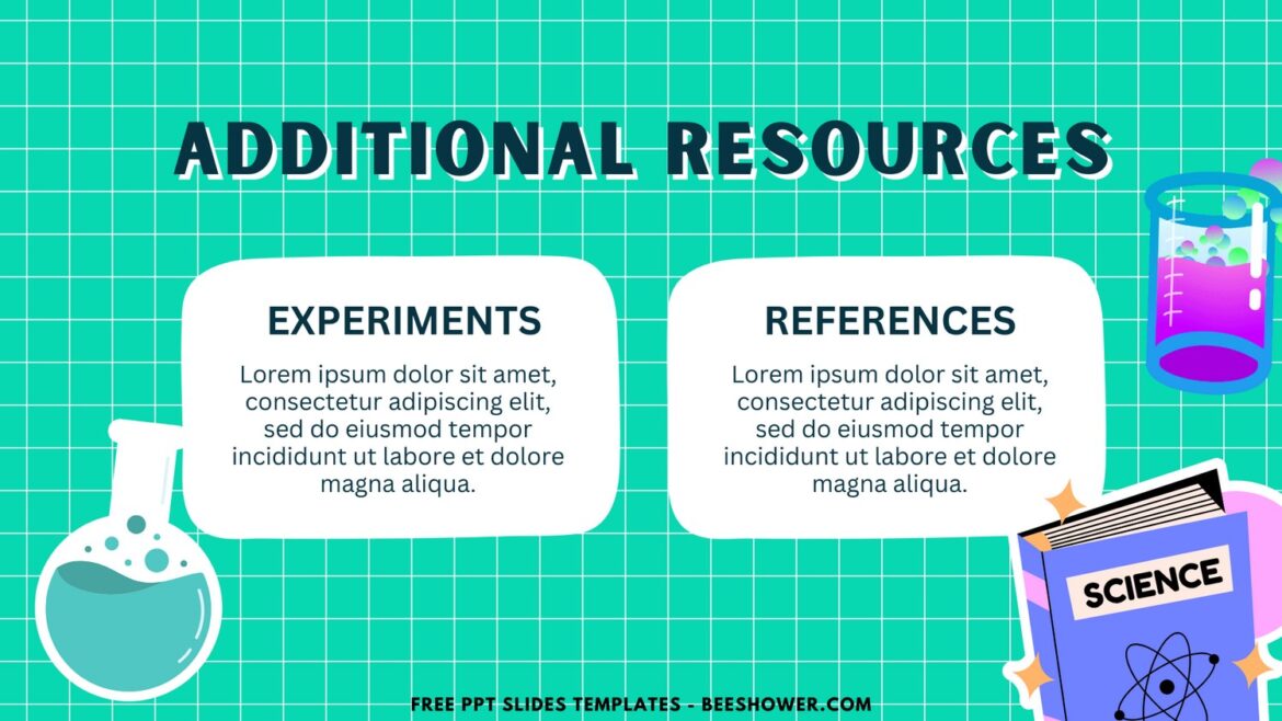 Science Project Powerpoint Example (Free Canva Template) Science Project PPT Slides Templates - Beeshower