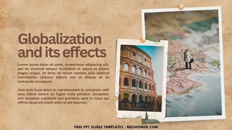 (Free Canva Template) Fun History Class PPT Slides Templates - Beeshower