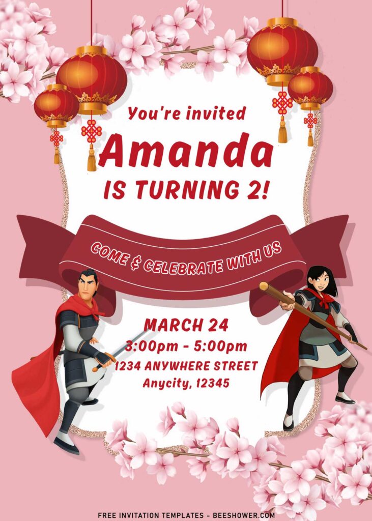 Create Your Own Free Disney Mulan Birthday Invitation Online wi

<br></p></div></div><div class=
